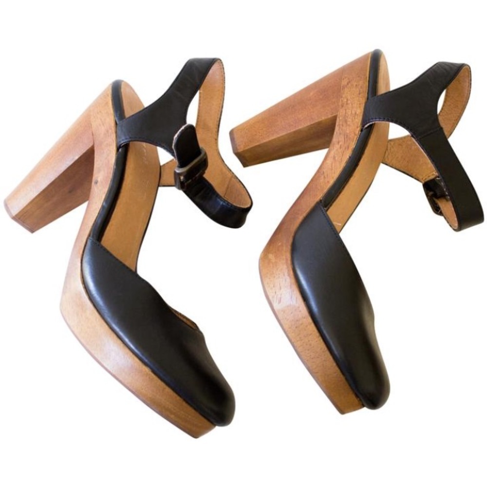 Black Mules / Slides